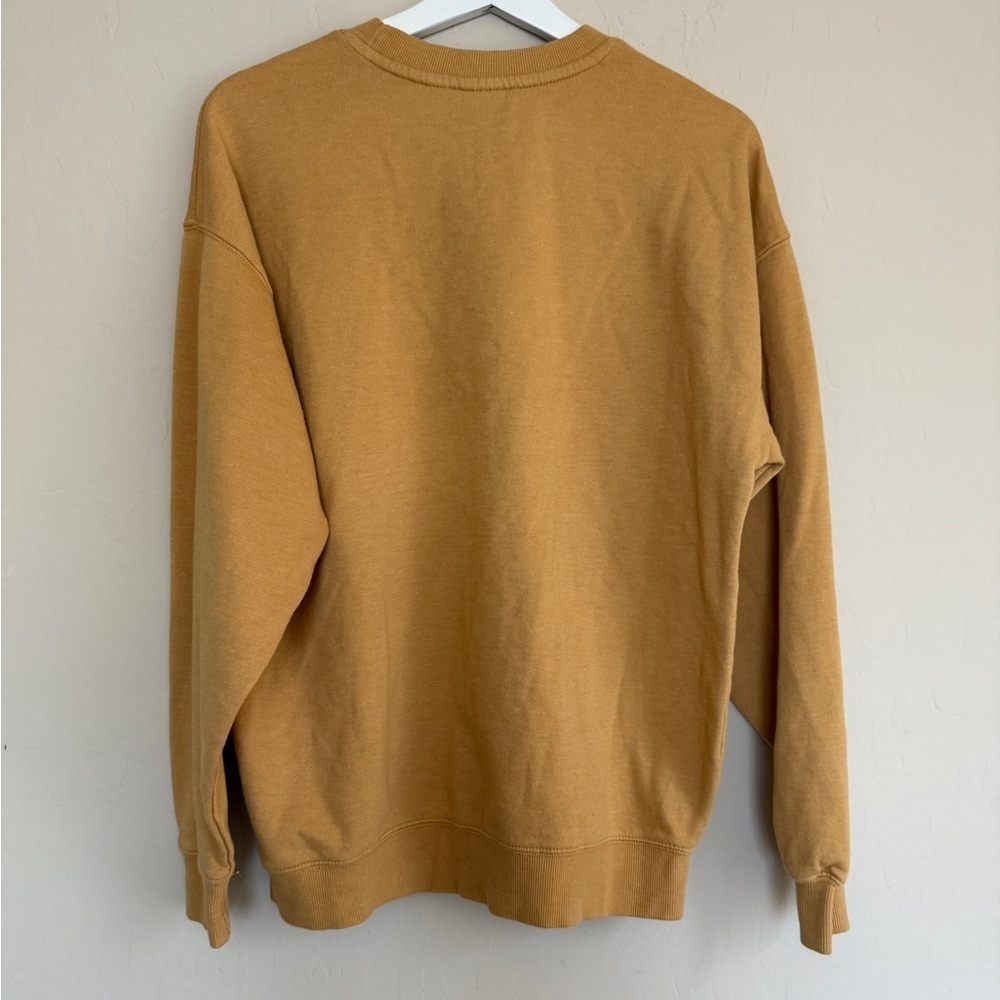 USC Goodie Two Sleeves College Pullover Crewneck Graphic Sweatshirt Small Gold - Picture 8 of 8